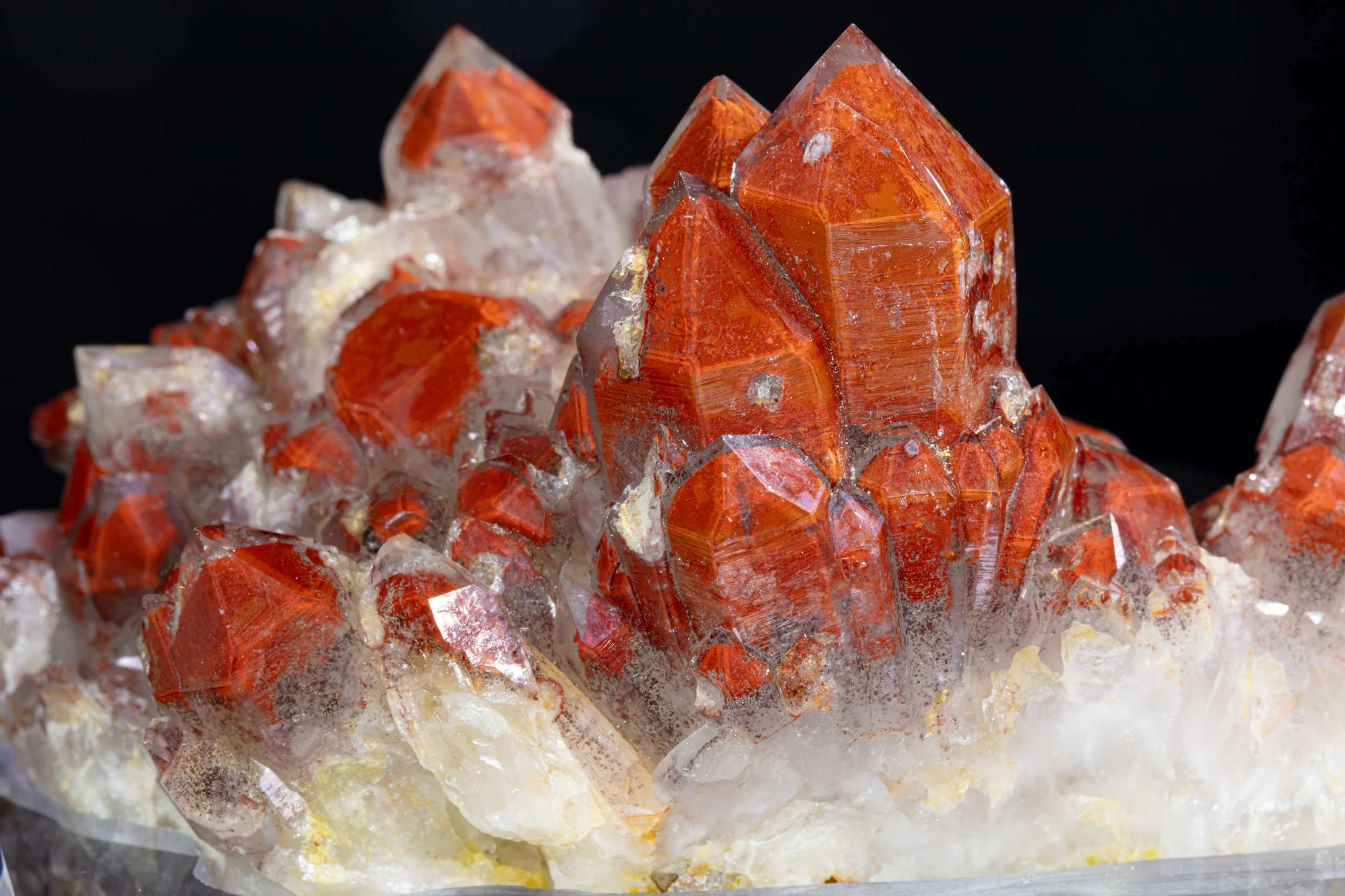 Quartz with Hematite Inclusion